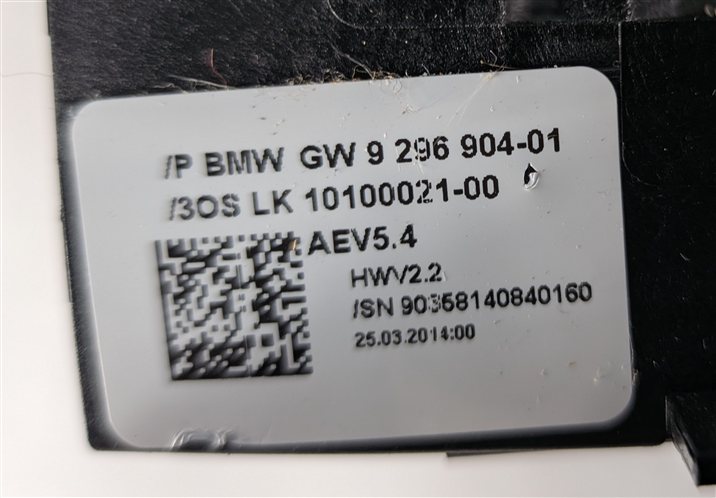 Thumbnail 9: 11-17 BMW 535iGT 550iGT 740i 750i X3 F10 F01 F25 AUTO TRANS GEAR SHIFTER w/TRIM