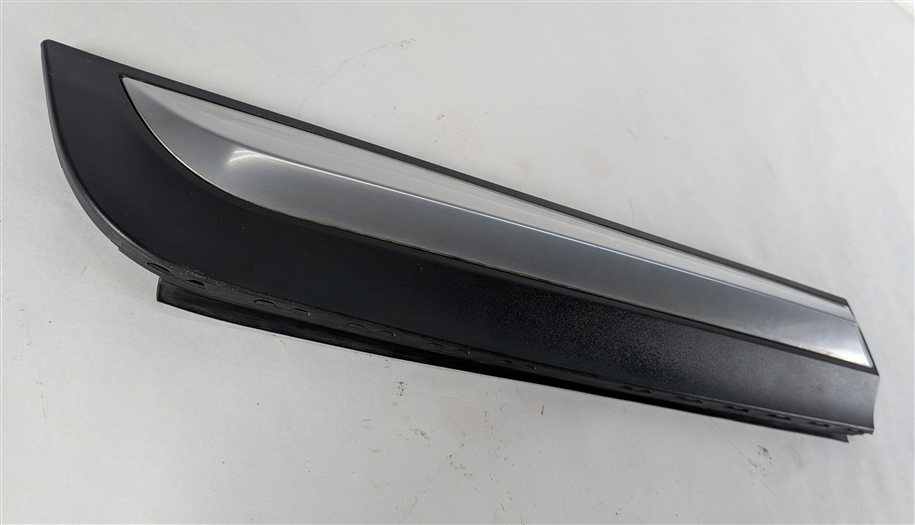 Thumbnail 5: 15-17 BMW X3 F25 REAR RIGHT LOWER DOOR MOULDING X-LINE BRUSHED ALUMINUM (Black)