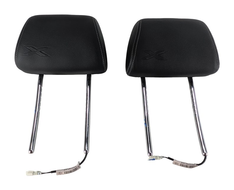 Thumbnail 3: 11-17 BMW X3 (F25) FRONT LEFT & RIGHT COMFORT SEAT HEADREST SET 2 (Black)