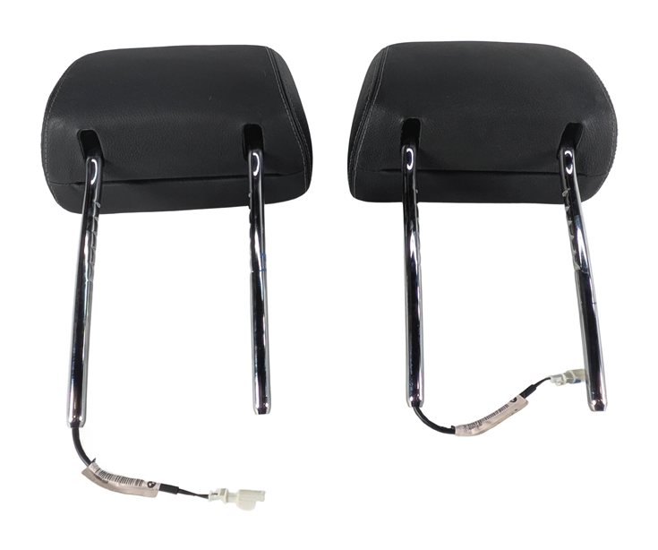 Thumbnail 7: 11-17 BMW X3 (F25) FRONT LEFT & RIGHT COMFORT SEAT HEADREST SET 2 (Black)