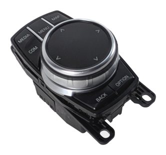 2011-2015 BMW X3 (F25) CENTER CONSOLE iDRIVE MEDIA CONTROL KNOB DIAL SWITCH