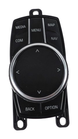 Thumbnail 2: 2011-2015 BMW X3 (F25) CENTER CONSOLE iDRIVE MEDIA CONTROL KNOB DIAL SWITCH