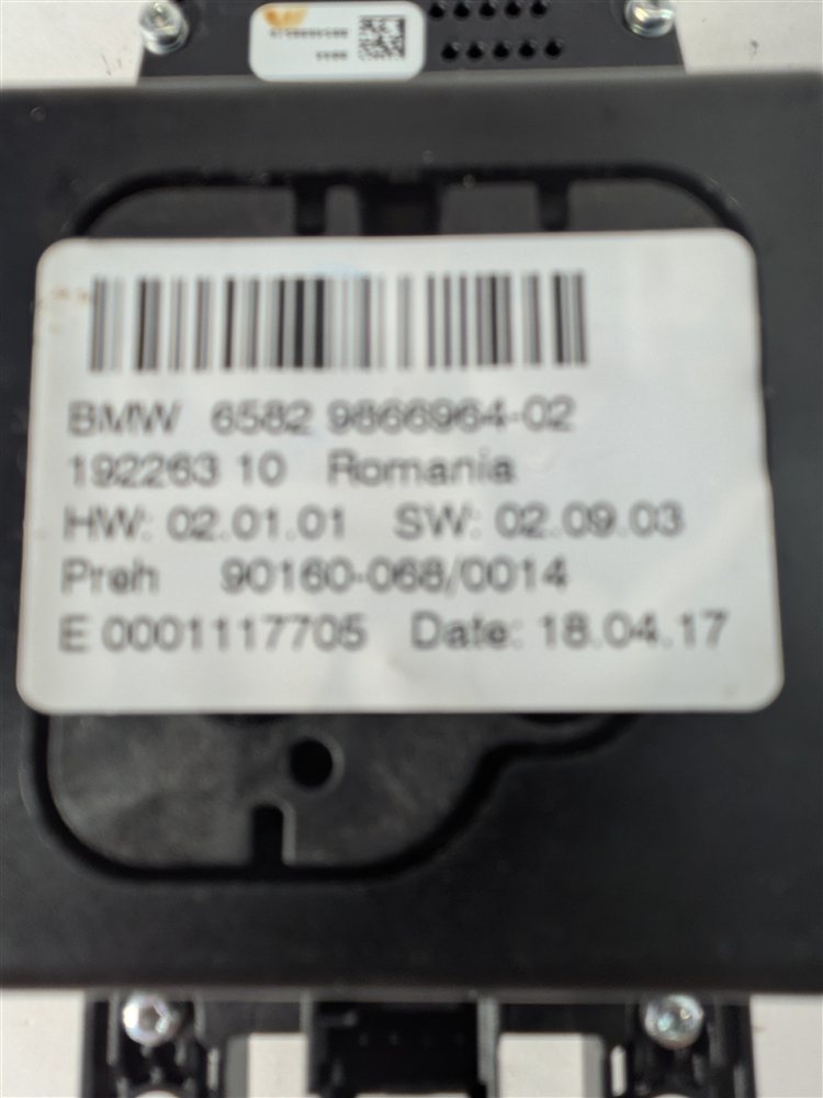 Thumbnail 9: 2011-2015 BMW X3 (F25) CENTER CONSOLE iDRIVE MEDIA CONTROL KNOB DIAL SWITCH