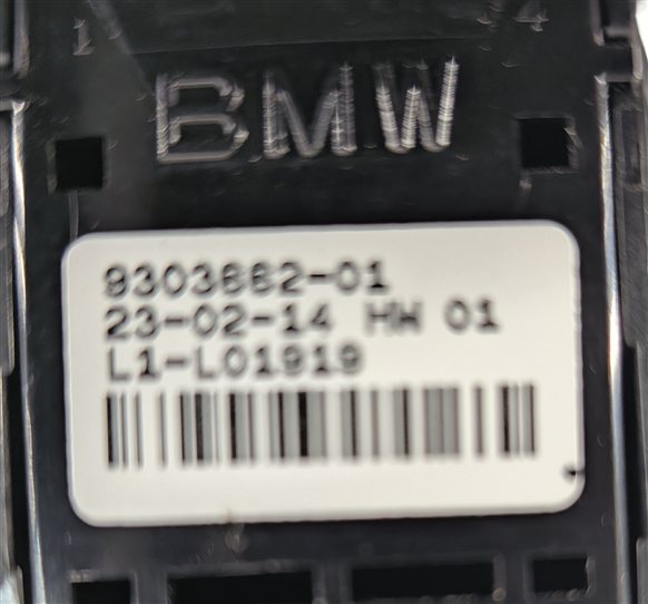 Thumbnail 10: 12-20 BMW 3 4 6 M X SERIES FRONT LEFT DRIVER MASTER WINDOW SWITCH w/MEMORY