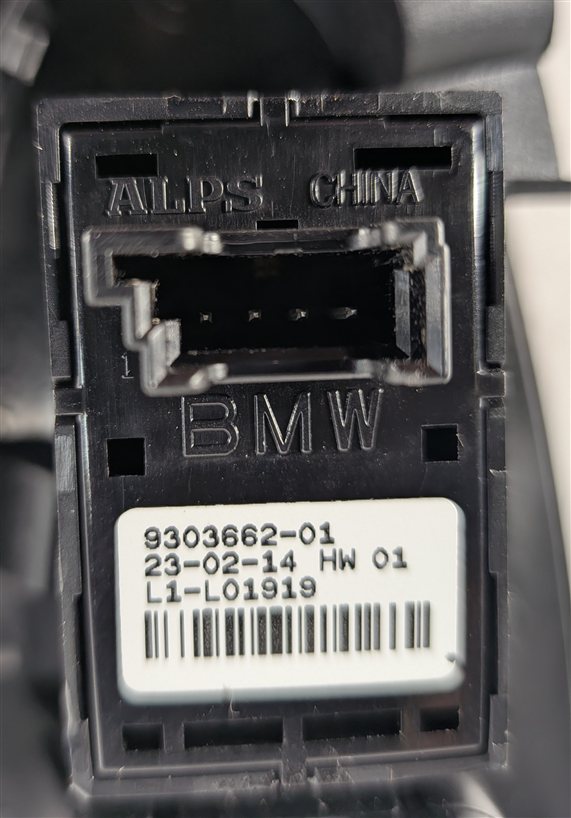 Thumbnail 8: 12-20 BMW 3 4 6 M X SERIES FRONT LEFT DRIVER MASTER WINDOW SWITCH w/MEMORY
