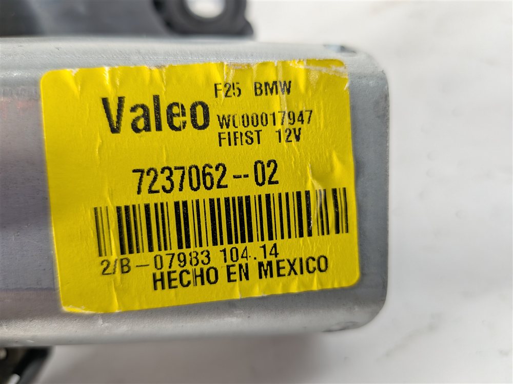 Thumbnail 9: 2011-2017 BMW X3 (F25) REAR HATCH TRUNK LIFTGATE WINDOW WIPER MOTOR