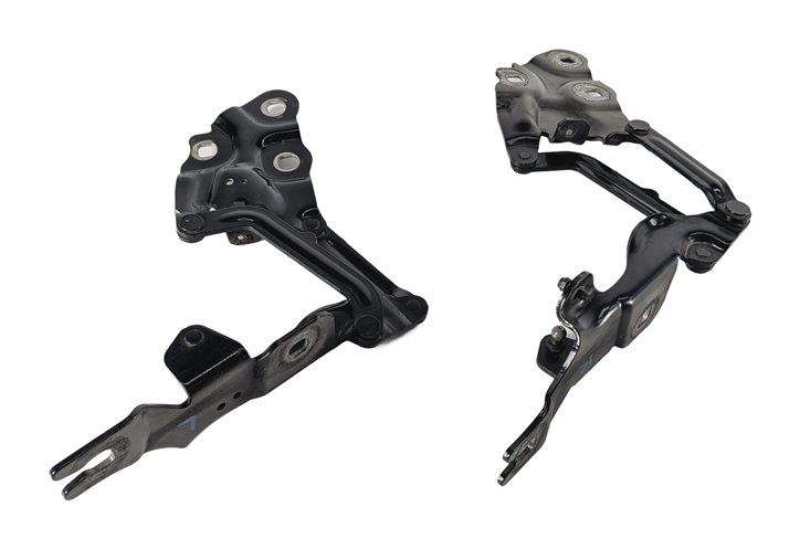 Thumbnail 7: 2011-2018 BMW X3 X4 (F25 F26) FRONT LEFT & RIGHT HOOD HINGE SET 2 (Black)