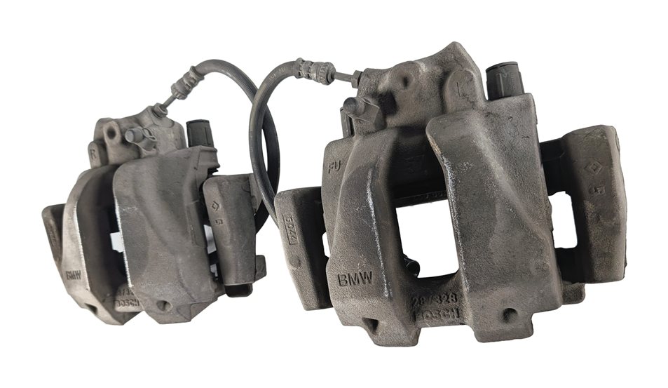 Thumbnail 4: 2011-2018 BMW X3 X4 (F25 F26) FRONT LEFT/RIGHT DISC BRAKE CALIPERS SET/2