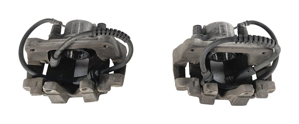 Thumbnail 7: 2011-2018 BMW X3 X4 (F25 F26) FRONT LEFT/RIGHT DISC BRAKE CALIPERS SET/2