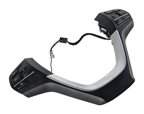 2015 BMW X3 F25 STEERING WHEEL CRUISE RADIO PHONE SWITCH BUTTON SET/2 w/TRIM