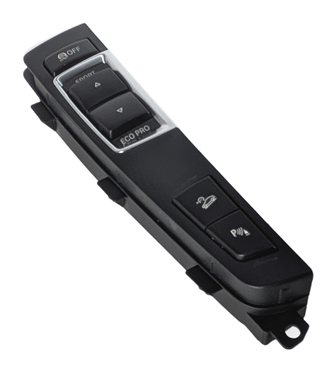 2015 BMW X3 (F25) CENTER CONSOLE DSC OFF SPORT ECO PRO PDC CAMERA SWITCH PANEL