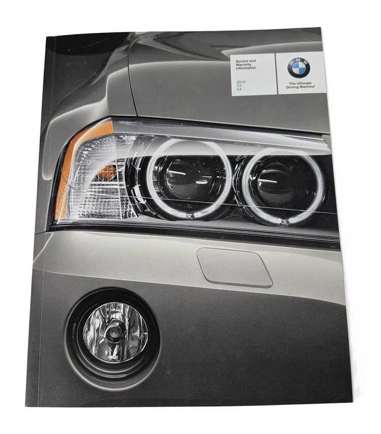 Thumbnail 4: 2015 BMW X3 (F25) 3.0L OWNER'S MANUAL USER GUIDE BOOK BOOKLET w/CASE SET/7