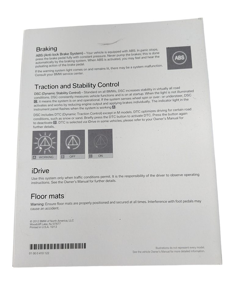 Thumbnail 8: 2015 BMW X3 (F25) 3.0L OWNER'S MANUAL USER GUIDE BOOK BOOKLET w/CASE SET/7