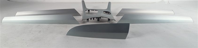 Thumbnail 4: 2015 BMW X3 F25 INTERIOR DOOR DASH CENTER CONSOLE TRIM SET/6 (Brushed Aluminum)