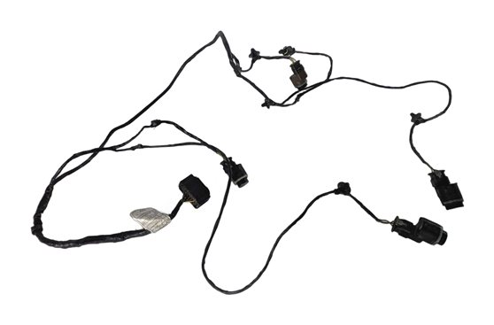 2015 BMW X3 (F25) REAR PARK ASSIST PDC DISTANCE SENSOR SET/4 w/HARNESS (Black)