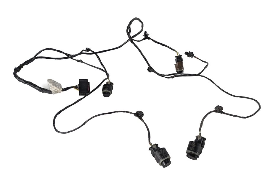 Thumbnail 2: 2015 BMW X3 (F25) REAR PARK ASSIST PDC DISTANCE SENSOR SET/4 w/HARNESS (Black)