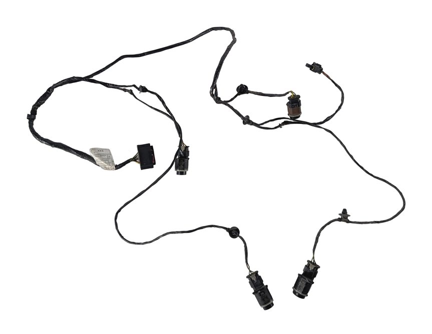 Thumbnail 3: 2015 BMW X3 (F25) REAR PARK ASSIST PDC DISTANCE SENSOR SET/4 w/HARNESS (Black)