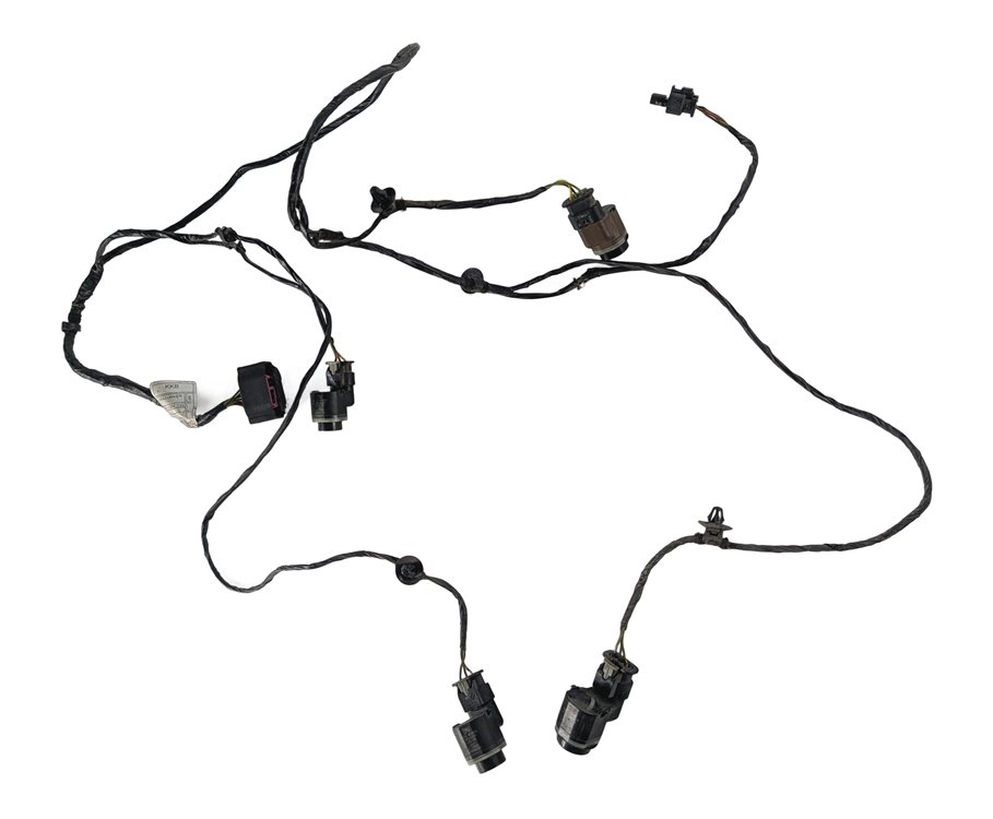 Thumbnail 5: 2015 BMW X3 (F25) REAR PARK ASSIST PDC DISTANCE SENSOR SET/4 w/HARNESS (Black)