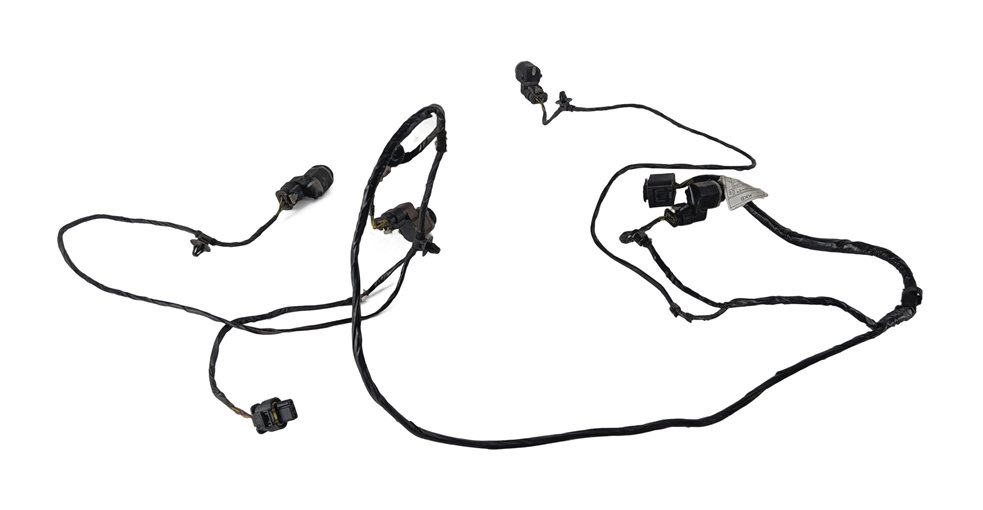 Thumbnail 6: 2015 BMW X3 (F25) REAR PARK ASSIST PDC DISTANCE SENSOR SET/4 w/HARNESS (Black)