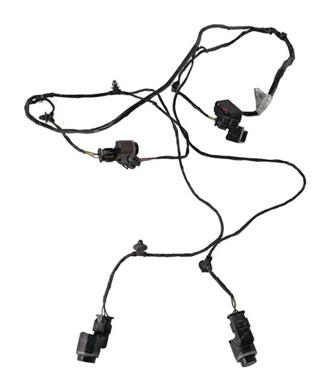 Thumbnail 7: 2015 BMW X3 (F25) REAR PARK ASSIST PDC DISTANCE SENSOR SET/4 w/HARNESS (Black)