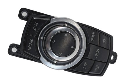 Thumbnail 2: 10-16 BMW 535i 535iGT I3 (F10 F07) RADIO NAVIGATION iDRIVE MEDIA CONTROL KNOB