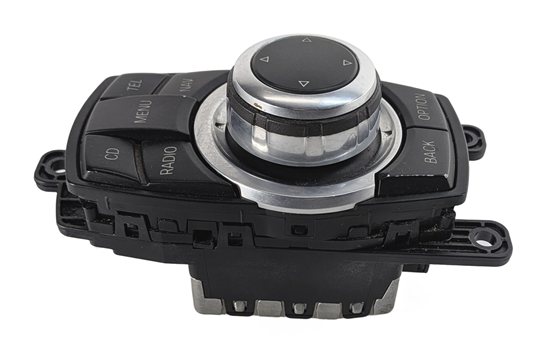 Thumbnail 4: 10-16 BMW 535i 535iGT I3 (F10 F07) RADIO NAVIGATION iDRIVE MEDIA CONTROL KNOB