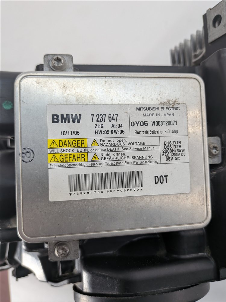 Thumbnail 14: 2011-2013 BMW 528i 535i 550i M5 (F10) RIGHT XENON HID ADAPTIVE HEADLIGHT LAMP