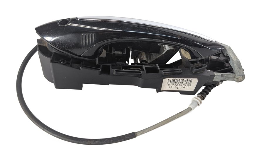 Thumbnail 3: 11-16 BMW 528i 535i 550i M5 (F10) LEFT FRONT DRIVER COMFORT DOOR HANDLE (Black)