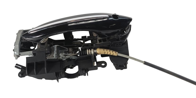 Thumbnail 5: 11-16 BMW 528i 535i 550i M5 (F10) LEFT FRONT DRIVER COMFORT DOOR HANDLE (Black)
