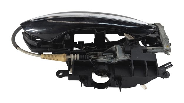 Thumbnail 5: 2009-2018 BMW 5 7 SERIES (F01 F02 F10) FRONT RIGHT COMFORT DOOR HANDLE (Black)