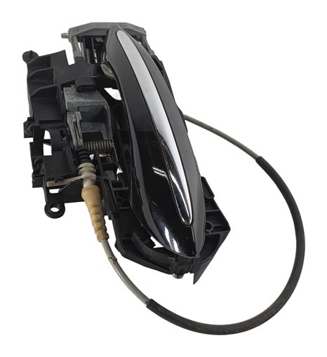 Thumbnail 4: 2009-2018 BMW 5 7 SERIES (F01 F02 F10) REAR LEFT COMFORT DOOR HANDLE (Black)