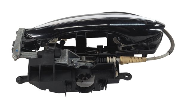 Thumbnail 5: 2009-2018 BMW 5 7 SERIES (F01 F02 F10) REAR LEFT COMFORT DOOR HANDLE (Black)