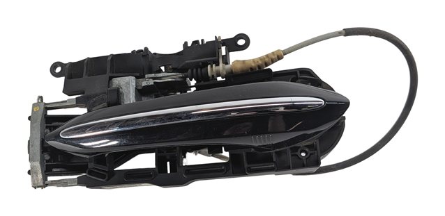 2009-2018 BMW 5 7 SERIES (F01 F02 F10) REAR RIGHT COMFORT DOOR HANDLE (Black)