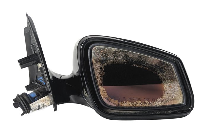 Thumbnail 2: 11-12 BMW 528i 535i 550i (F10) RIGHT P-FOLD AUTODIM CAMERA DOOR MIRROR (Black)