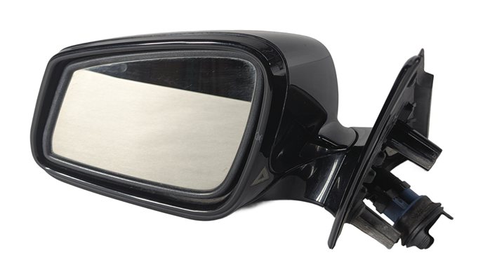 Thumbnail 3: 11-12 BMW 528i 535i 550i (F10) LEFT P-FOLD AUTODIM CAMERA DOOR MIRROR (Black)