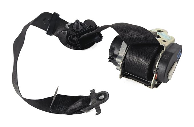 Thumbnail 3: 11-16 BMW 528i 535i 550i M5 (F10) FRONT LEFT DRIVER SEATBELT RETRACTOR (Black)
