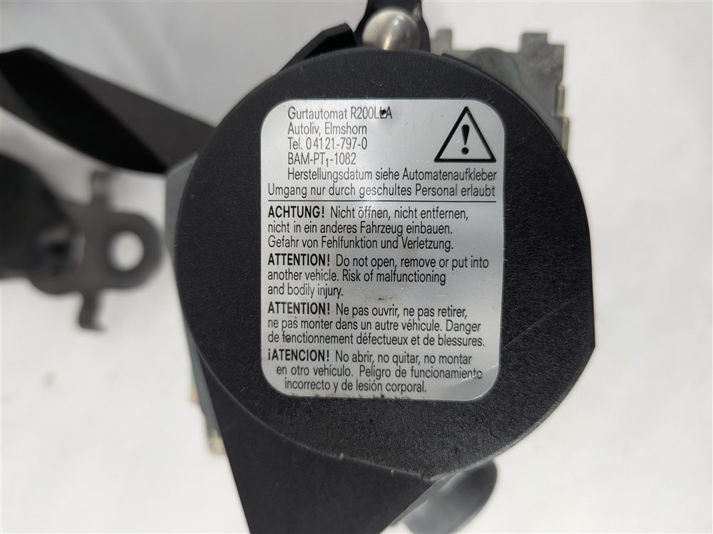 Thumbnail 7: 11-16 BMW 528i 535i 550i M5 (F10) FRONT LEFT DRIVER SEATBELT RETRACTOR (Black)