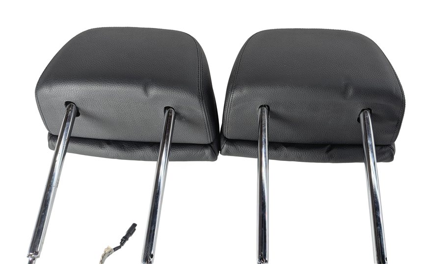 Thumbnail 15: 2011 BMW 535Xi F10 FRONT LEFT RIGHT ACTIVE SEAT HEAD REST HEADREST SET/2 (Black)