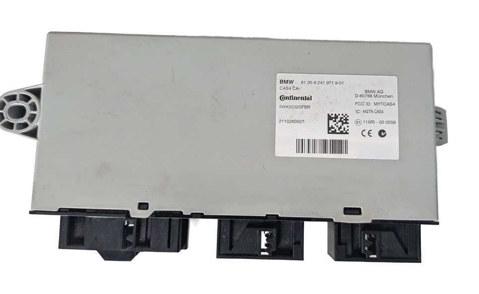 Thumbnail 4: 09-13 BMW 550i 650i 750i F10 4.4L N63 ECM DME CAS4 IMMOBILIZER MODULE KEY SET