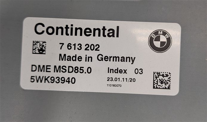 Thumbnail 9: 09-13 BMW 550i 650i 750i F10 4.4L N63 ECM DME CAS4 IMMOBILIZER MODULE KEY SET