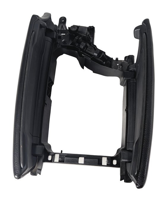 Thumbnail 8: 2011 BMW 528i 535i 550i (F10) FRONT CENTER CONSOLE ARM REST LID (Black)