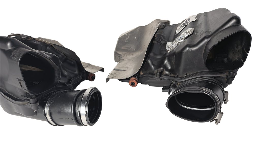 Thumbnail 4: 10-13 BMW 550i 650i F10 F12 4.4L N63 LEFT/RIGHT AIR CLEANER FILTER HOUSING SET/2
