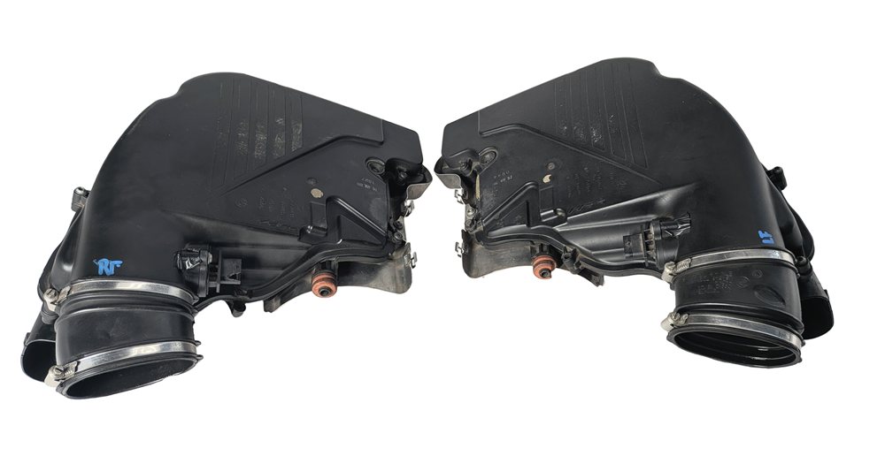 Thumbnail 6: 10-13 BMW 550i 650i F10 F12 4.4L N63 LEFT/RIGHT AIR CLEANER FILTER HOUSING SET/2