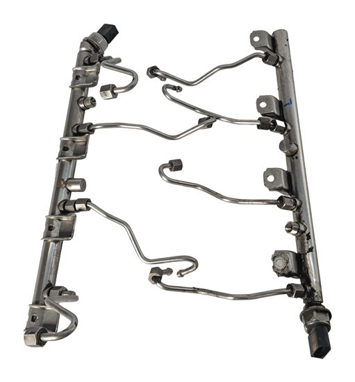 09-13 BMW 550I 650I 750I X5 X6 F10 F01 E70 E71 4.4L N63 FUEL RAIL w/SENSOR SET/2