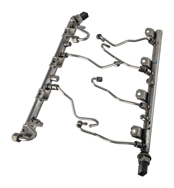 Thumbnail 2: 09-13 BMW 550I 650I 750I X5 X6 F10 F01 E70 E71 4.4L N63 FUEL RAIL w/SENSOR SET/2