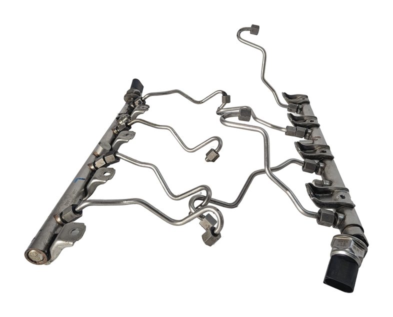 Thumbnail 5: 09-13 BMW 550I 650I 750I X5 X6 F10 F01 E70 E71 4.4L N63 FUEL RAIL w/SENSOR SET/2
