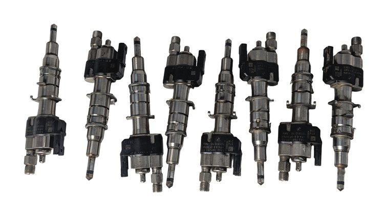 08-16 BMW 3 5 7 X5 X6 Z4 3.0L 4.4L N54 N63 FUEL INJECTOR SET/8 (INDEX 11/12 MIX)