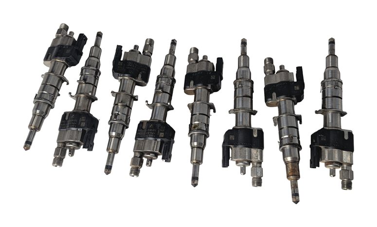 Thumbnail 4: 08-16 BMW 3 5 7 X5 X6 Z4 3.0L 4.4L N54 N63 FUEL INJECTOR SET/8 (INDEX 11/12 MIX)