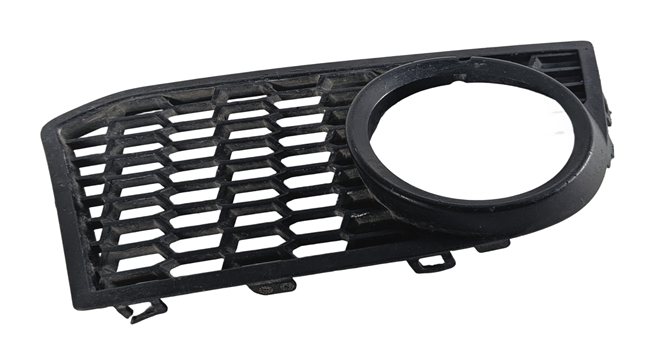 Thumbnail 6: 11-13 BMW 5 SERIES F10 FRONT LEFT/RIGHT LOWER BUMPER FOG GRILLE SET/2 (Black)