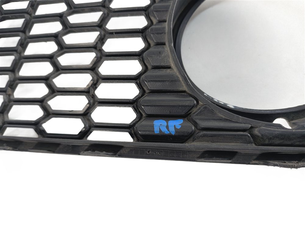 Thumbnail 8: 11-13 BMW 5 SERIES F10 FRONT LEFT/RIGHT LOWER BUMPER FOG GRILLE SET/2 (Black)